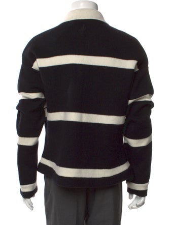 J.W. Anderson Striped Collar Polo Sweater