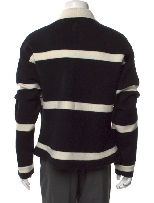 J.W. Anderson Striped Collar Polo Sweater