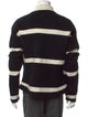 J.W. Anderson Striped Collar Polo Sweater