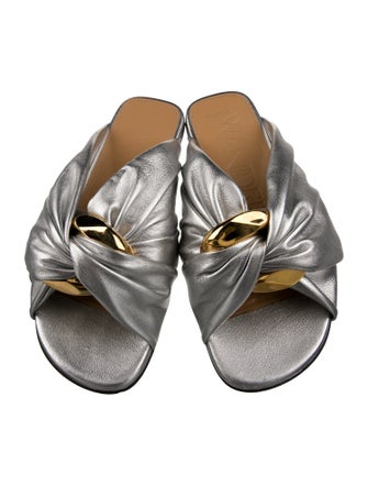 J.W. Anderson Leather Slides