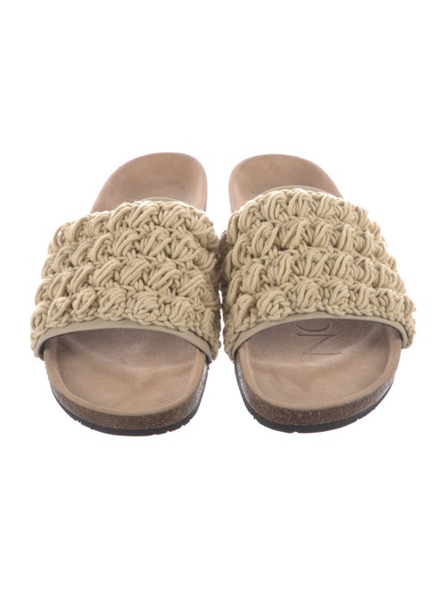 J.W. Anderson Patterned Braided Accents Slides