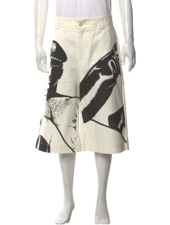 J.W. Anderson Graphic Print Jogger Shorts