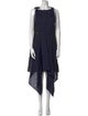 J.W. Anderson Bateau Neckline Midi Length Dress