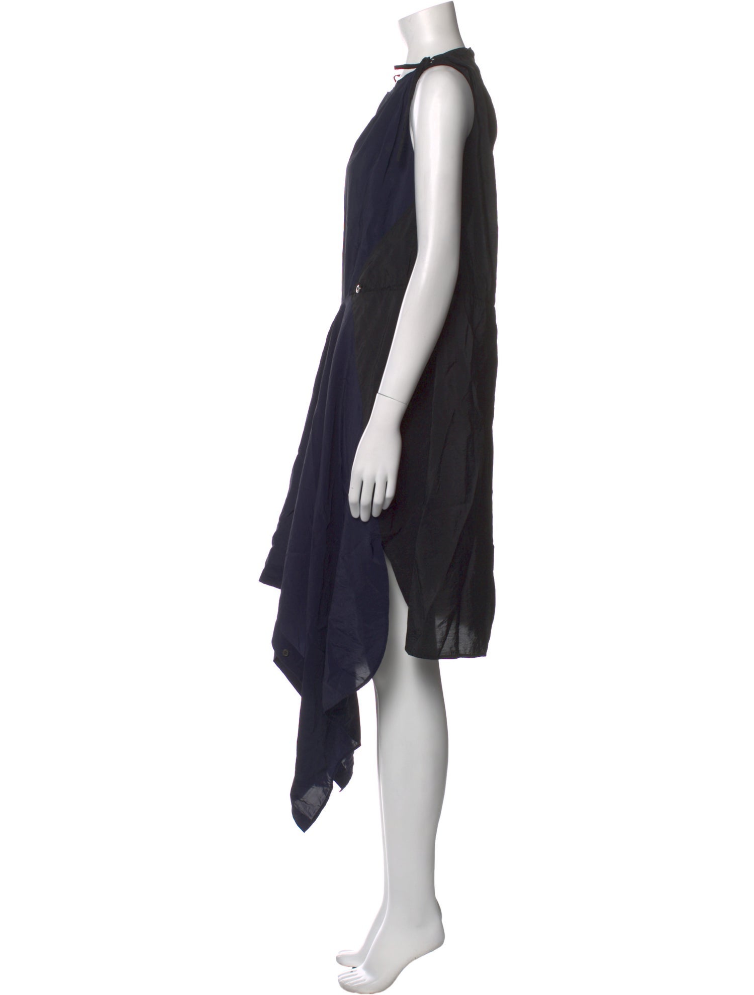 J.W. Anderson Bateau Neckline Midi Length Dress