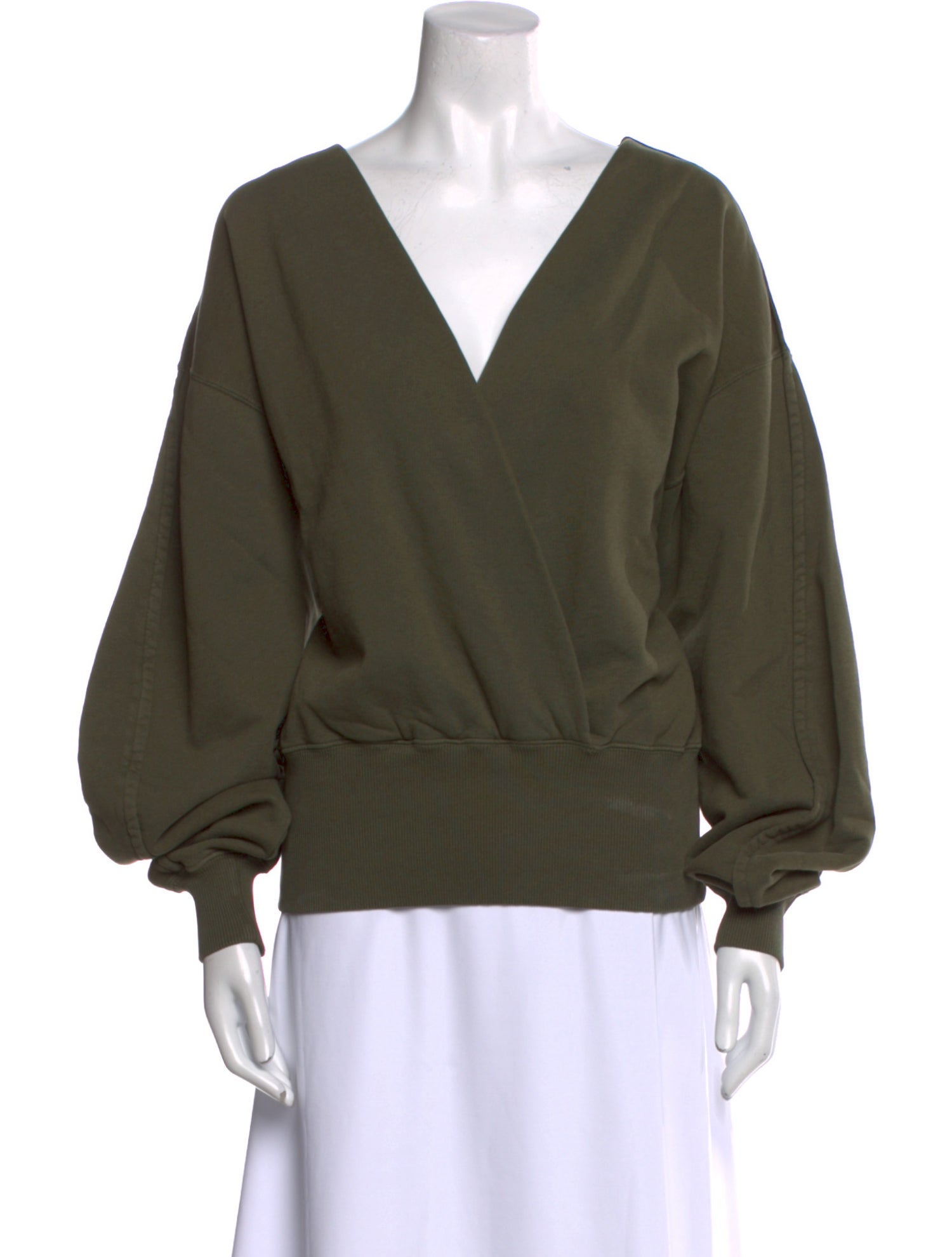 J.W. Anderson V-Neck Long Sleeve Sweatshirt
