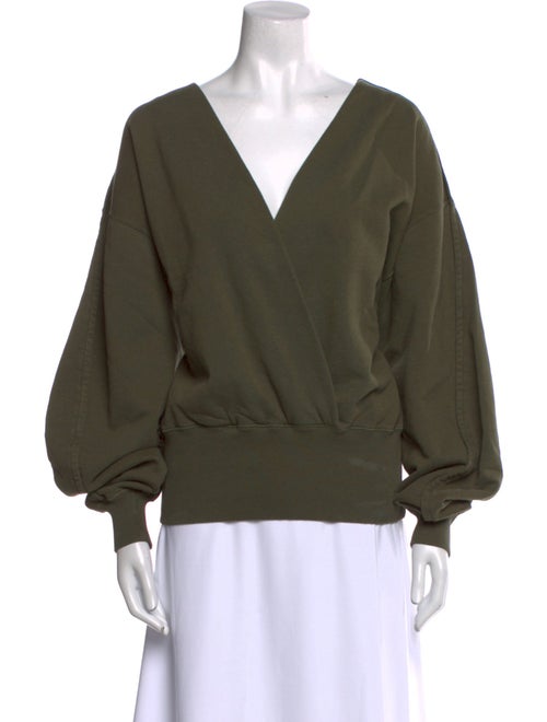 J.W. Anderson V-Neck Long Sleeve Sweatshirt