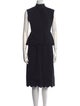 J.W. Anderson Mock Neck Midi Length Dress