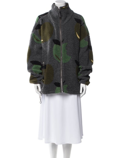 J.W. Anderson Printed Faux Fur Jacket