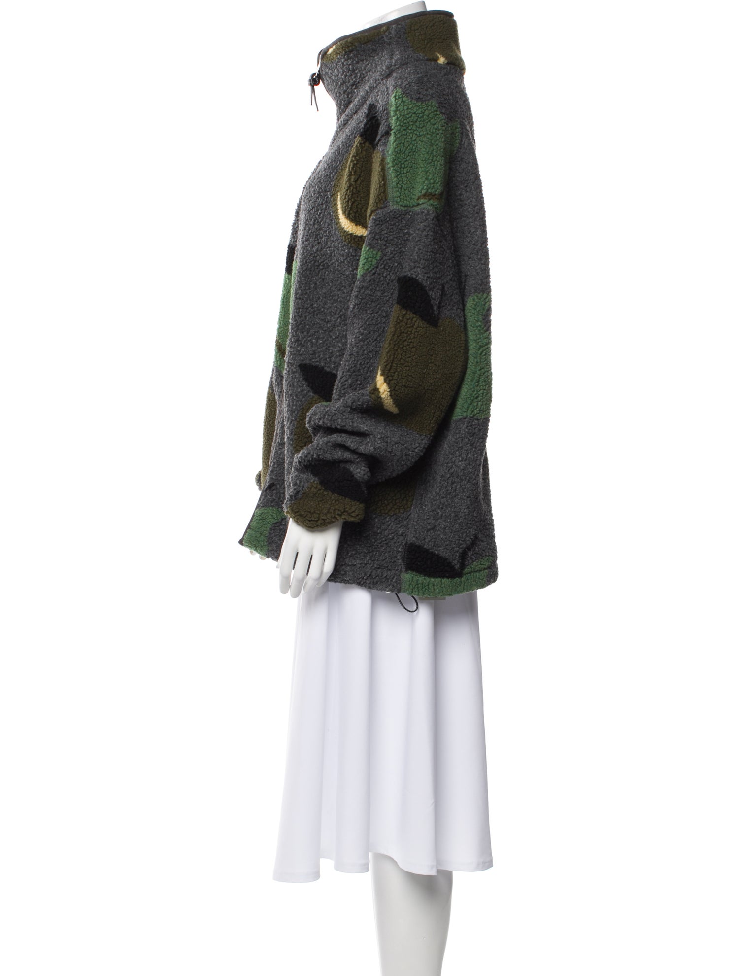 J.W. Anderson Printed Faux Fur Jacket