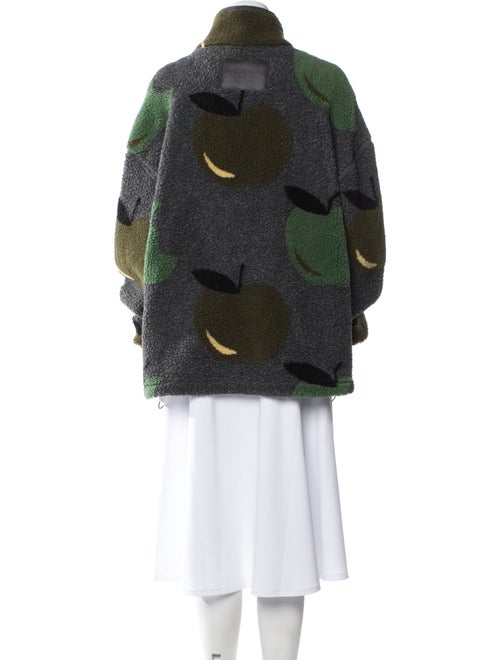J.W. Anderson Printed Faux Fur Jacket