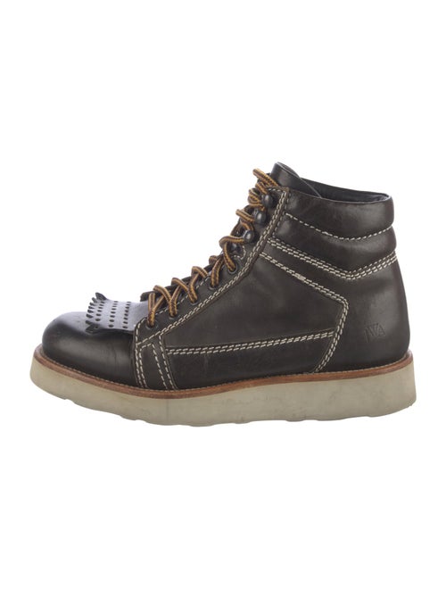 J.W. Anderson Leather Combat Boots