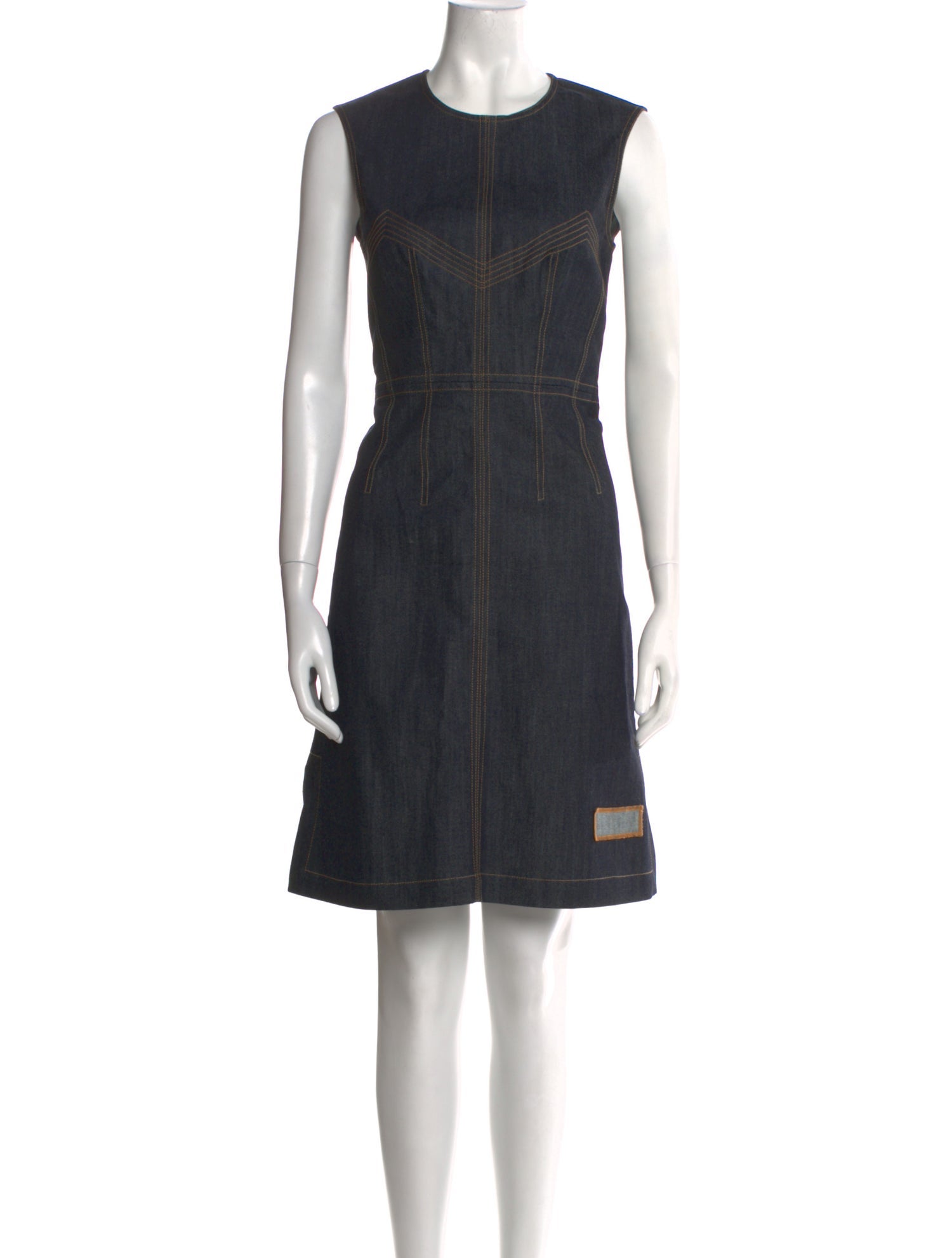 J.W. Anderson Crew Neck Knee-Length Dress