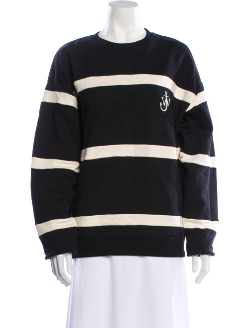 J.W. Anderson Striped Crew Neck Sweatshirt