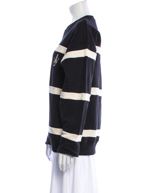 J.W. Anderson Striped Crew Neck Sweatshirt