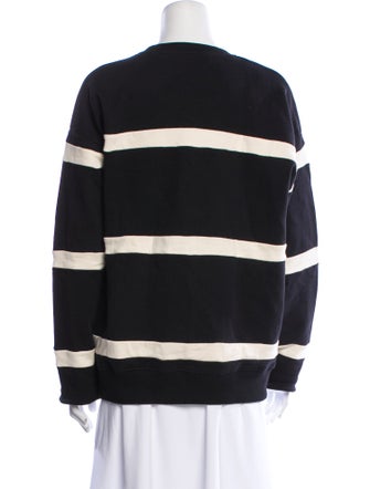 J.W. Anderson Striped Crew Neck Sweatshirt