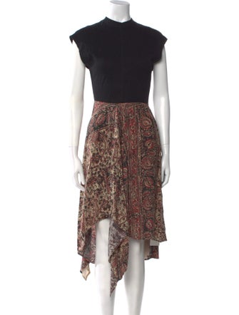 J.W. Anderson Printed Midi Length Dress