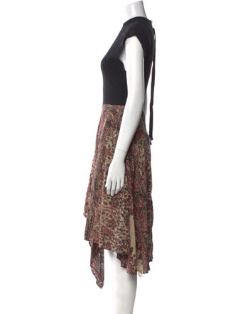 J.W. Anderson Printed Midi Length Dress