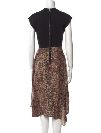 J.W. Anderson Printed Midi Length Dress