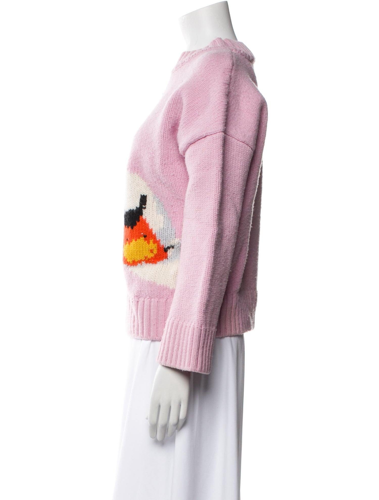 J.W. Anderson Wool Mock Neck Sweater