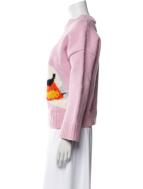 J.W. Anderson Wool Mock Neck Sweater