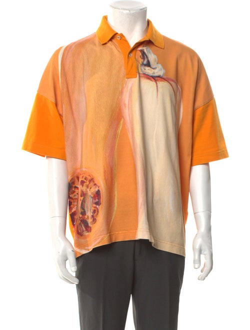 J.W. Anderson Collar Short Sleeve Polo Shirt
