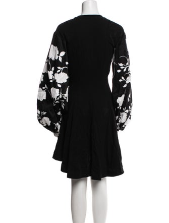 J.W. Anderson Floral Print Knee-Length Dress
