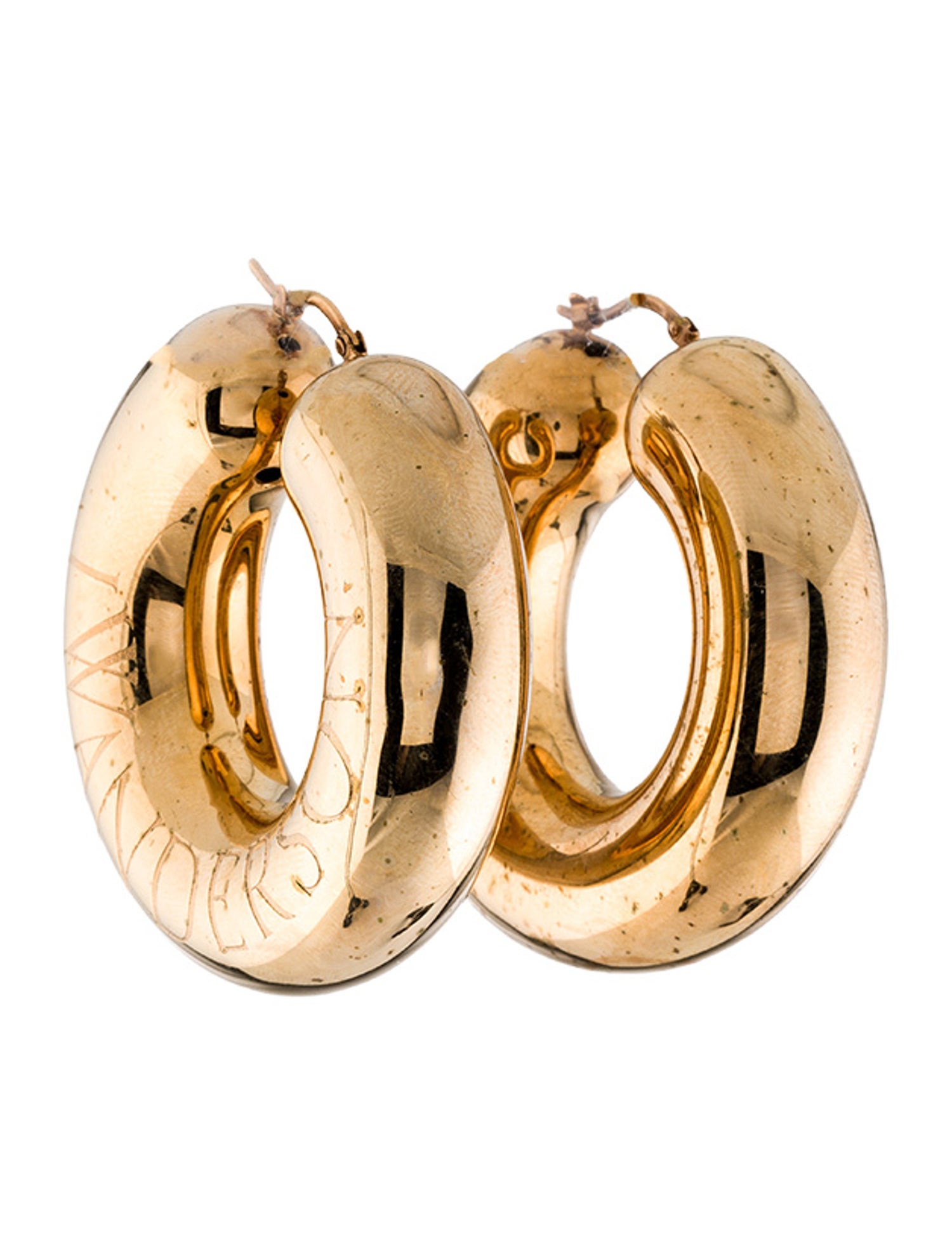 J.W. Anderson Bumper Hoop Earrings