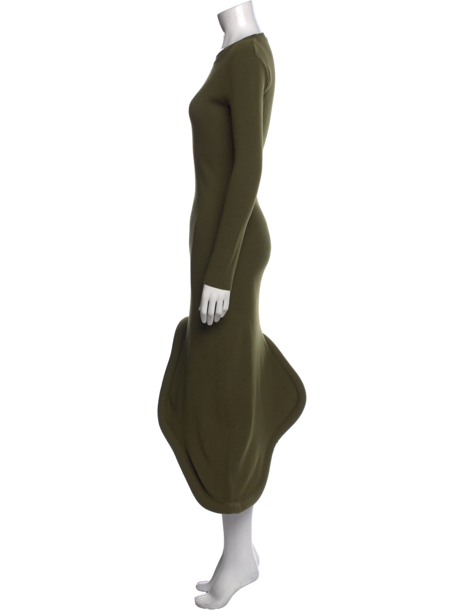 J.W. Anderson Crew Neck Long Dress