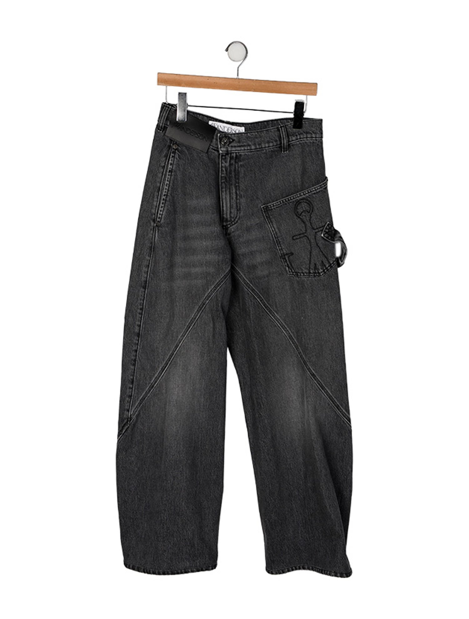 J.W. Anderson Mid-Rise Wide Leg Jeans