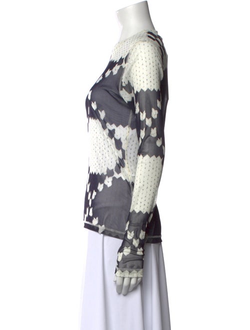 J.W. Anderson Tie-Dye Print Bateau Neckline Sweatshirt