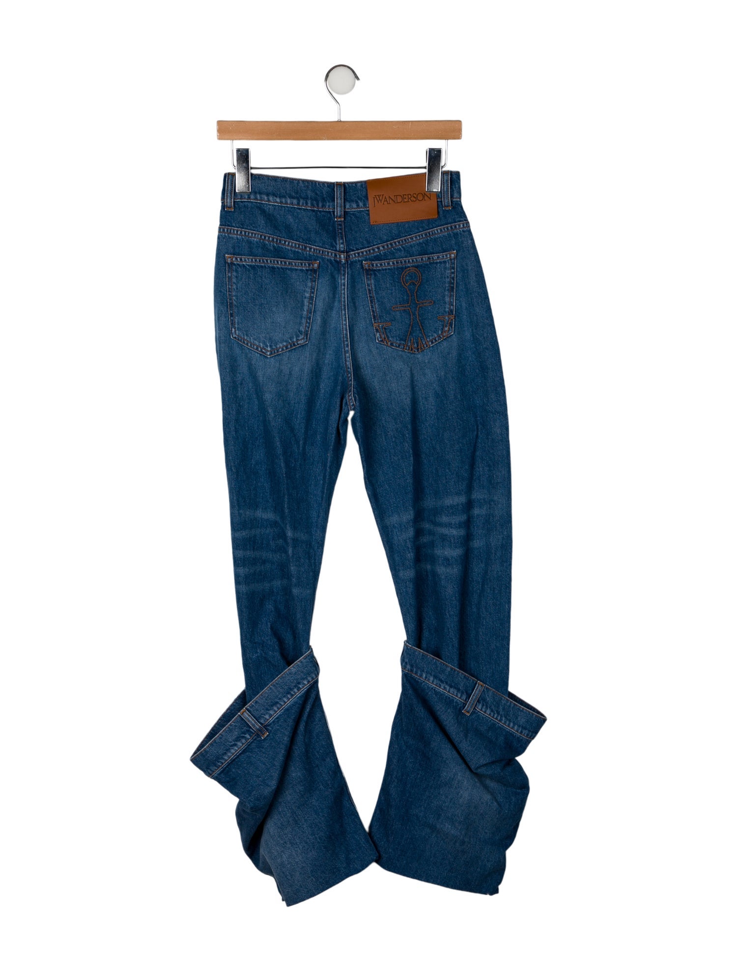 J.W. Anderson High-Rise Wide Leg Jeans w/ Tags