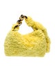 J.W. Anderson Faux Fur Top Handle Bag
