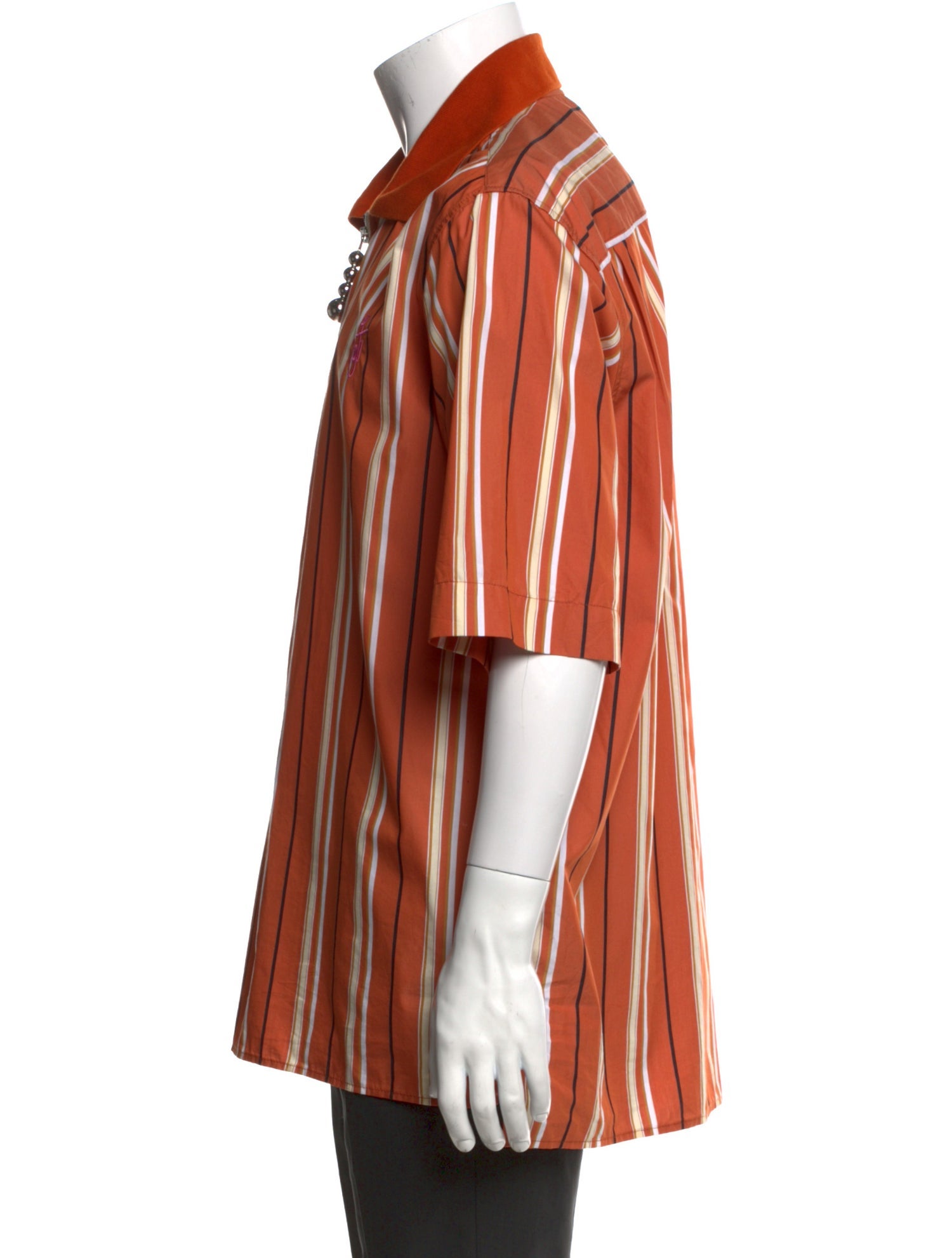 J.W. Anderson Striped Striped Polo Shirt