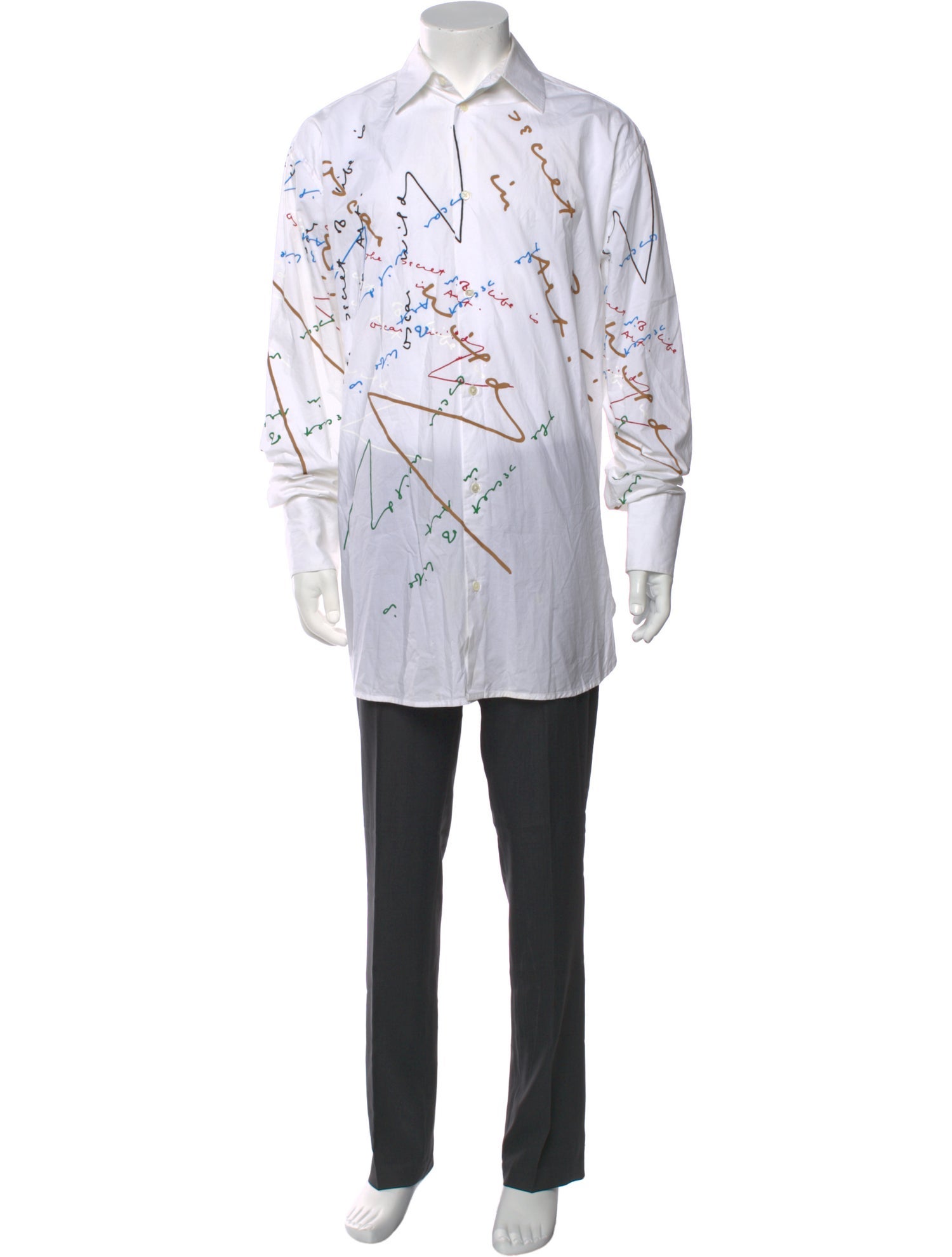 J.W. Anderson Floral Print Long Sleeve Shirt