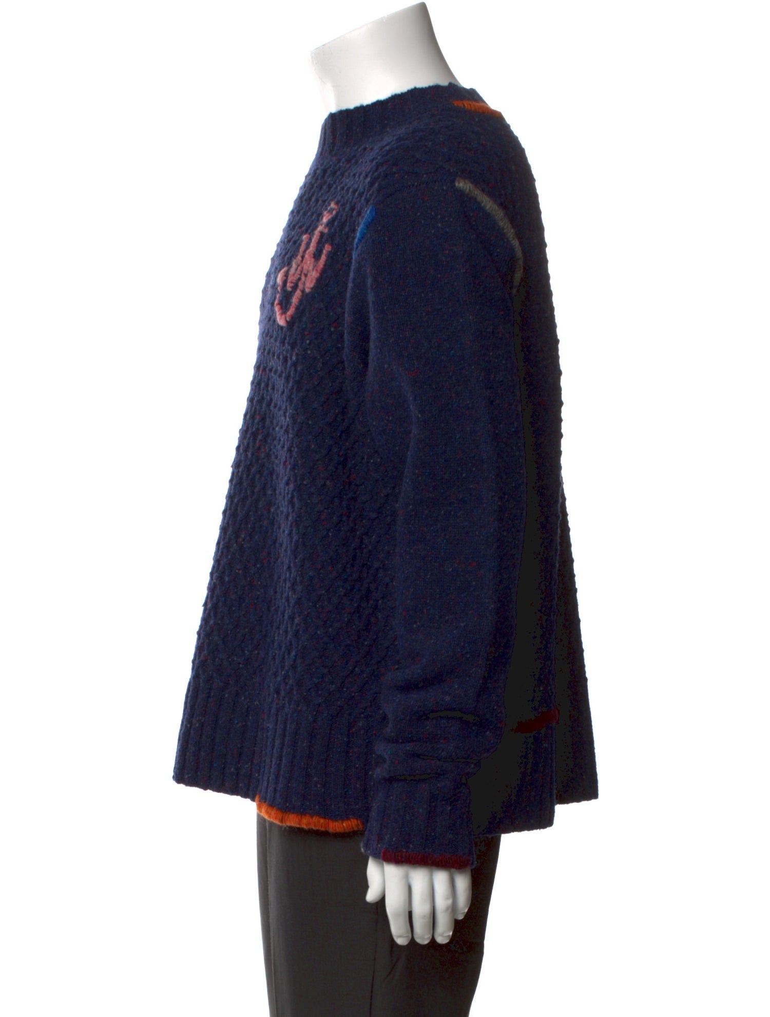 J.W. Anderson Lambswool Graphic Print Pullover