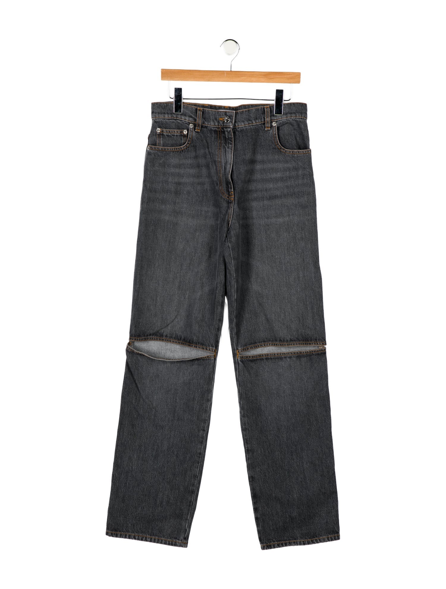 J.W. Anderson High-Rise Wide Leg Jeans