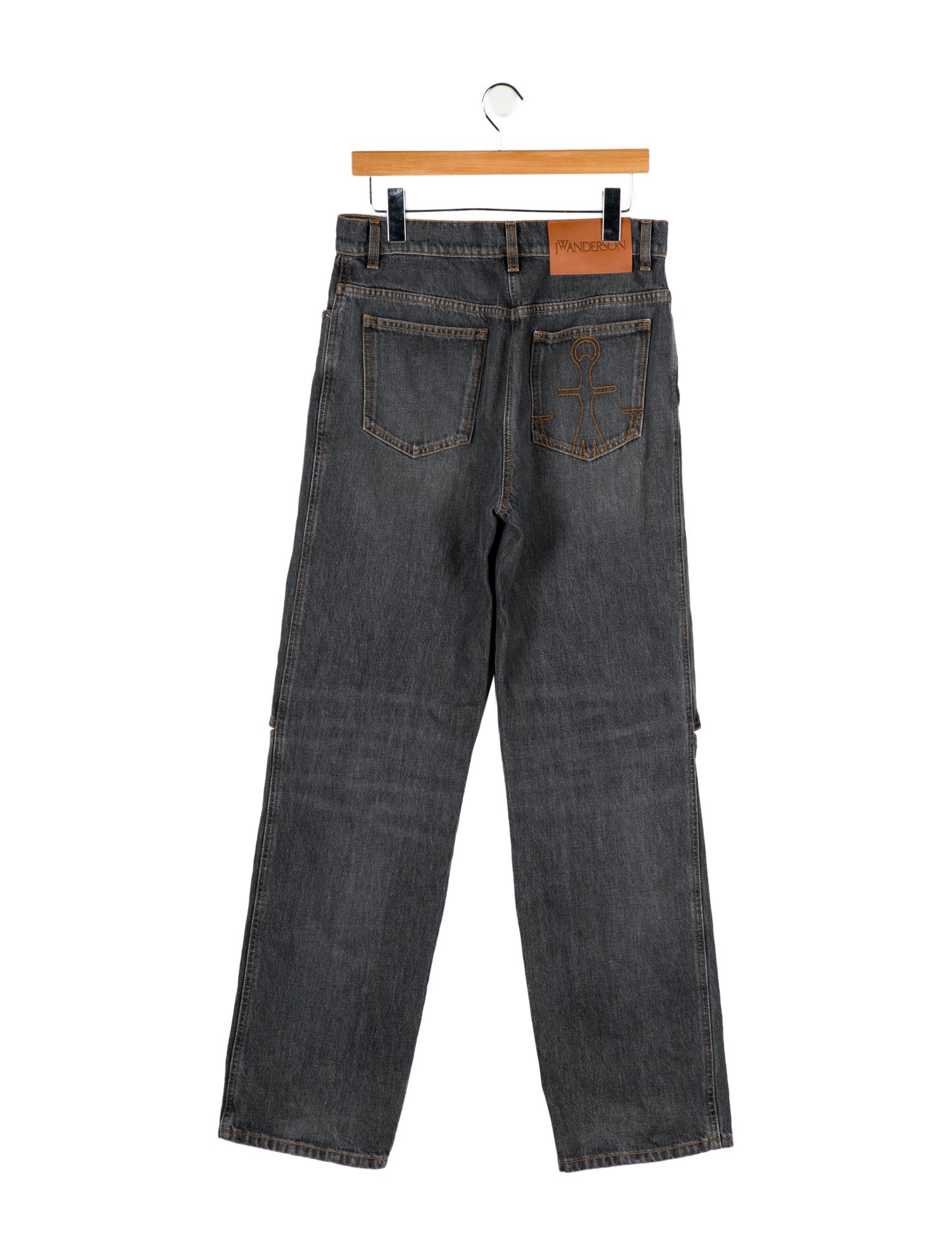 J.W. Anderson High-Rise Wide Leg Jeans