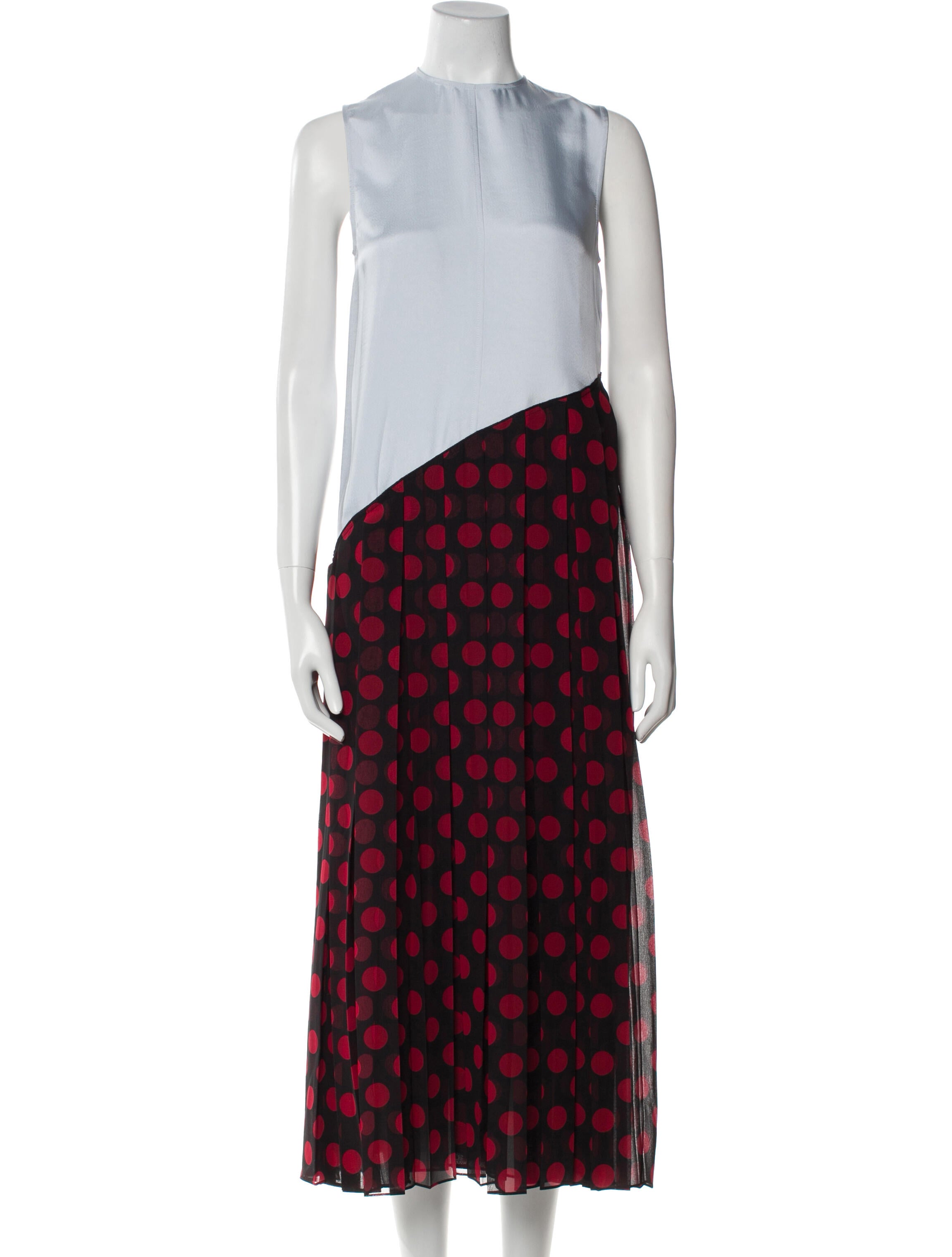 J.W. Anderson Polka Dot Print Long Dress w/ Tags