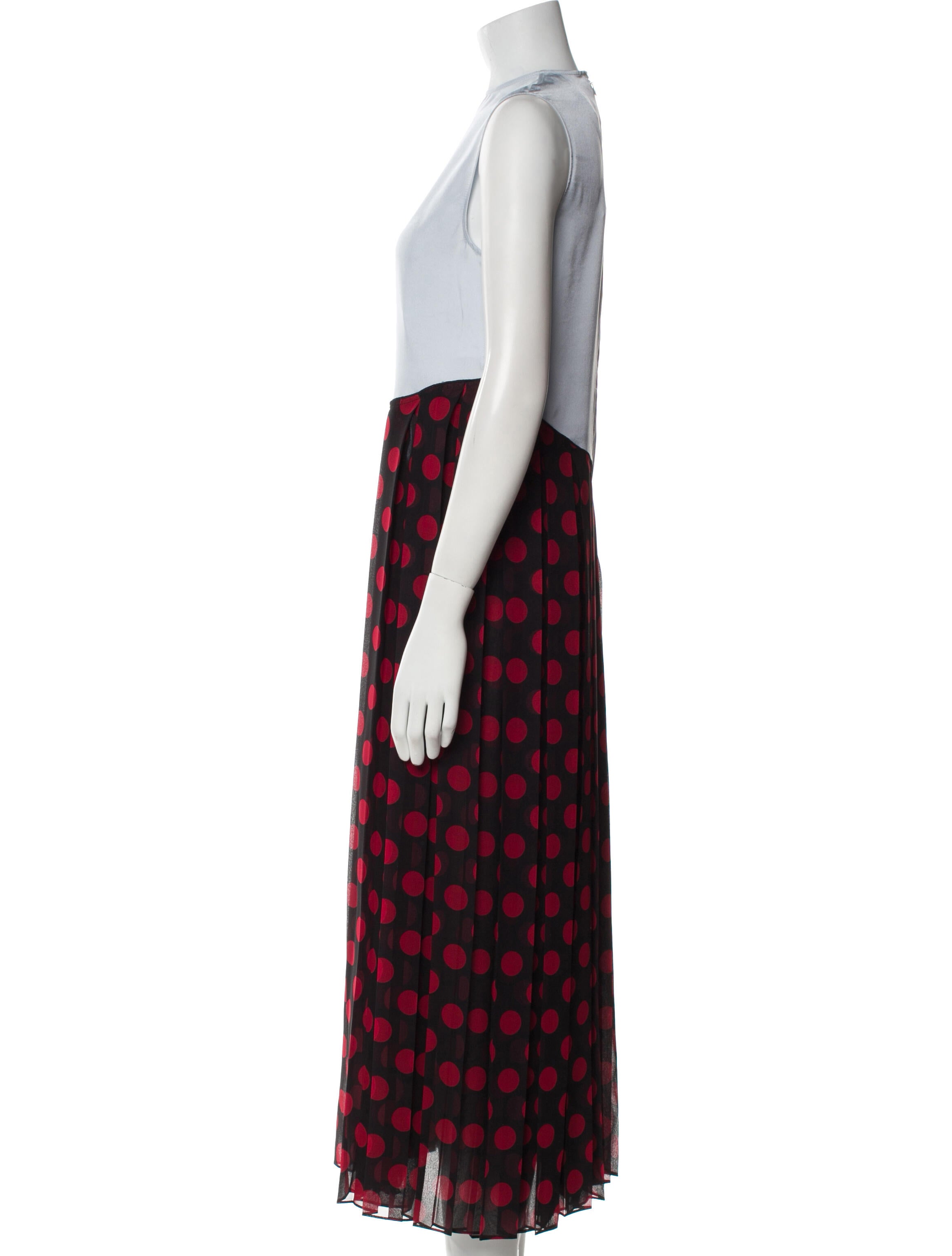 J.W. Anderson Polka Dot Print Long Dress w/ Tags