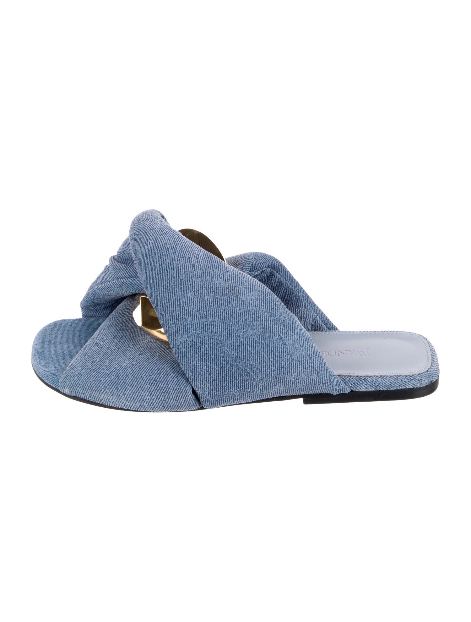 J.W. Anderson Denim Slides