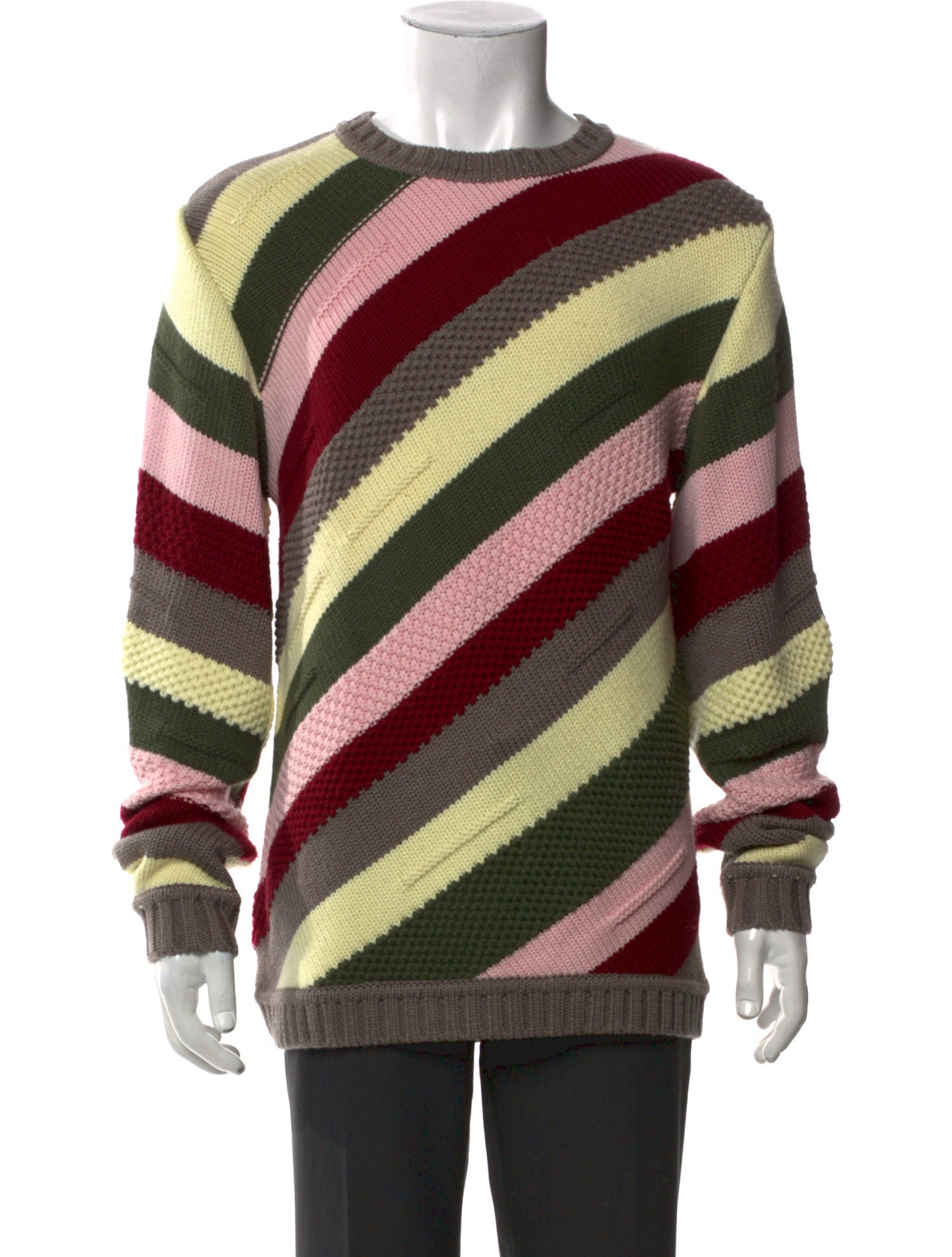 J.W. Anderson Wool Striped Pullover