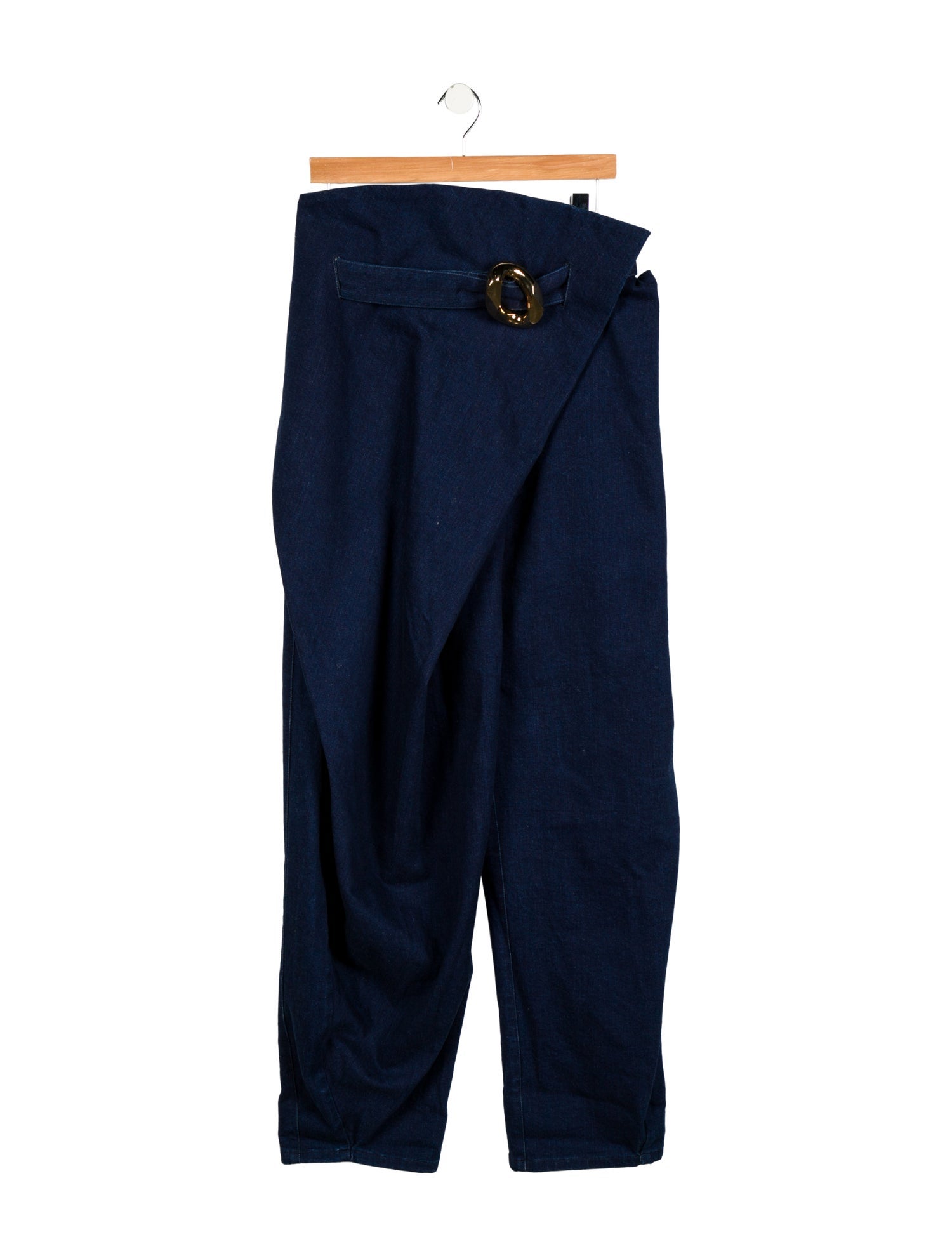 J.W. Anderson High-Rise Straight Leg Jeans