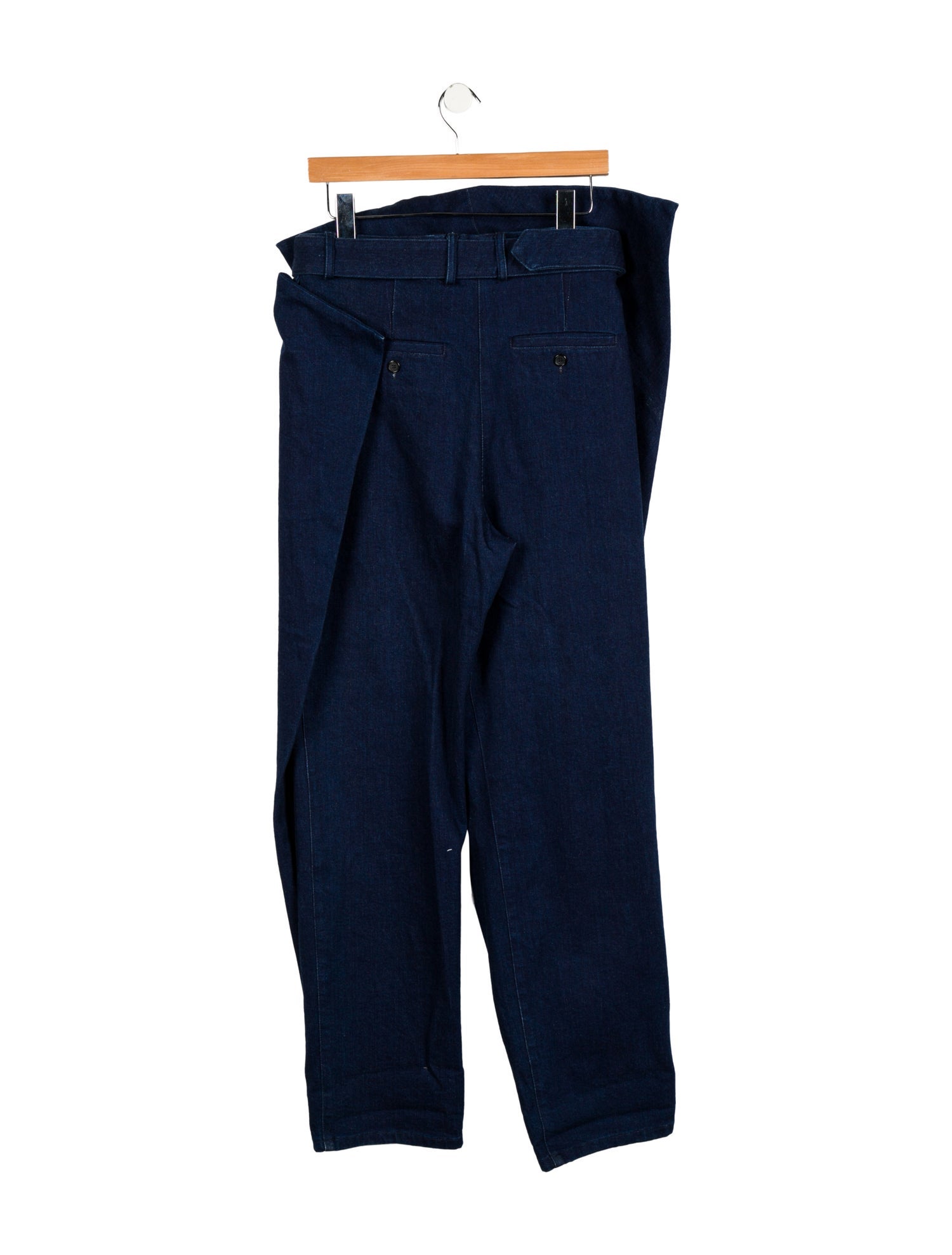 J.W. Anderson High-Rise Straight Leg Jeans