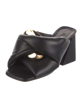J.W. Anderson Leather Slides