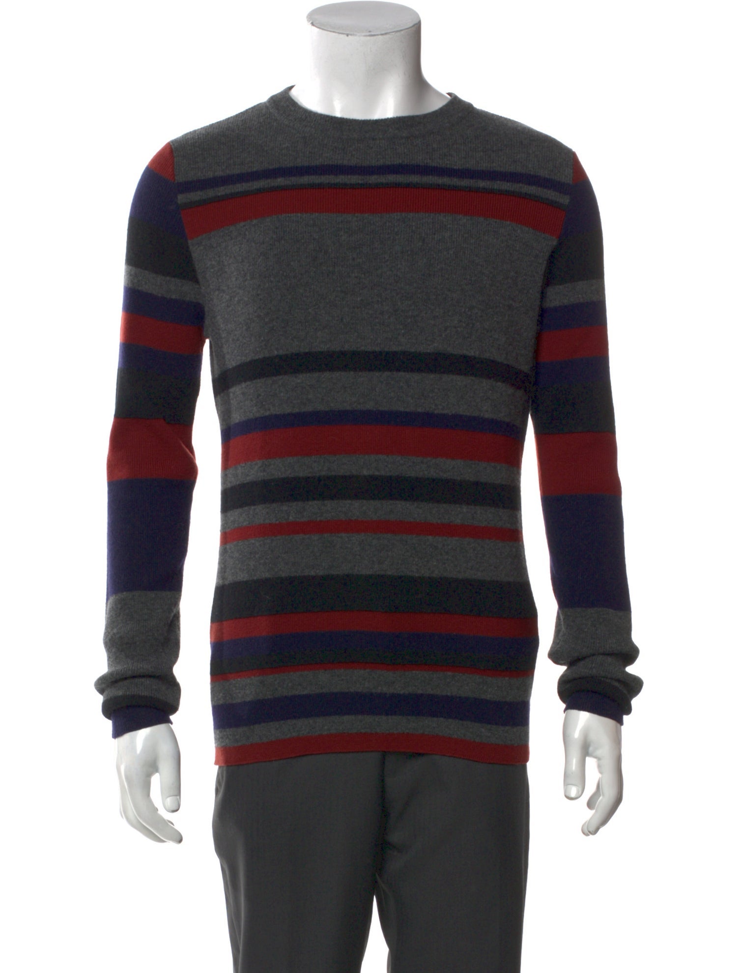 J.W. Anderson Merino Wool Striped Pullover