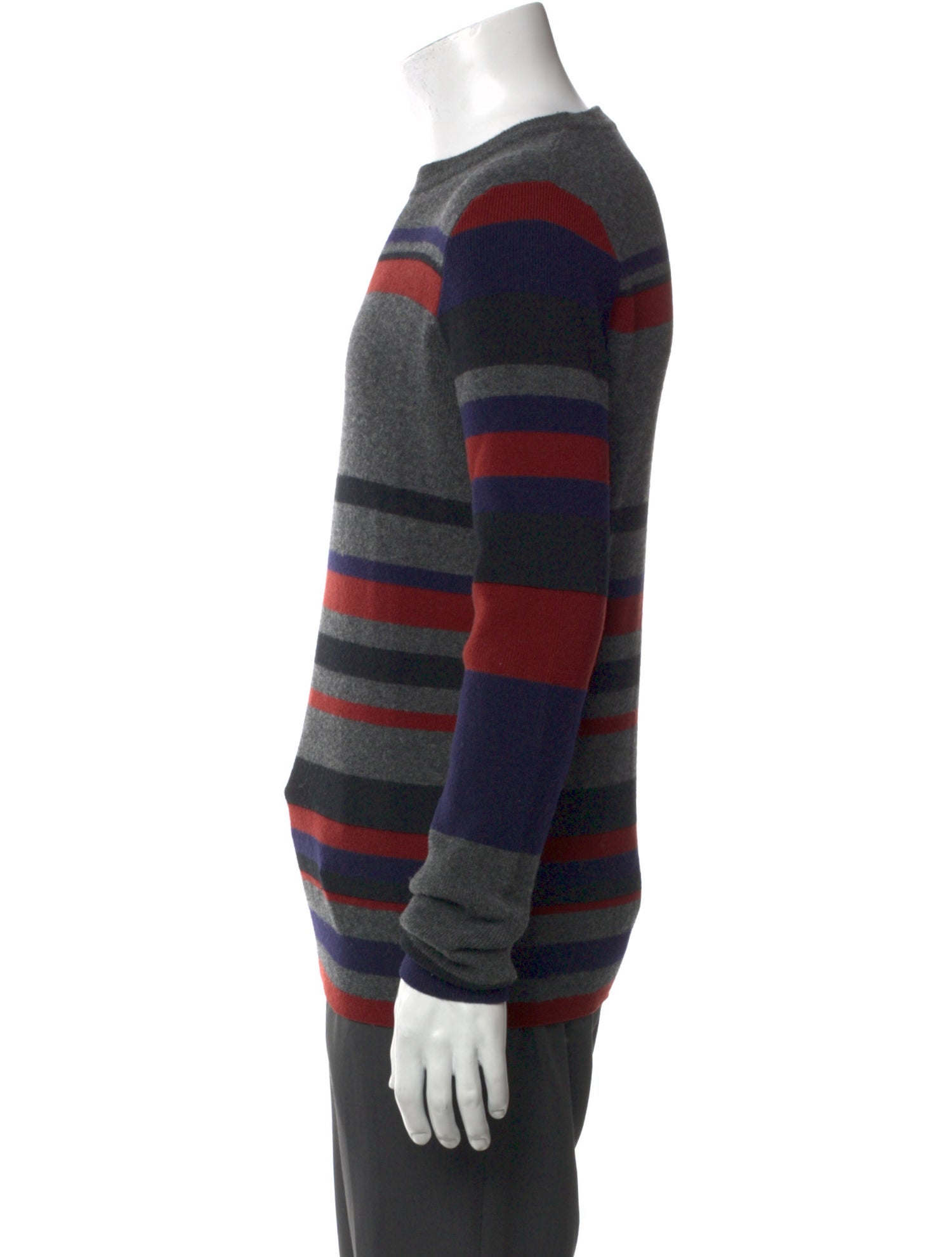 J.W. Anderson Merino Wool Striped Pullover
