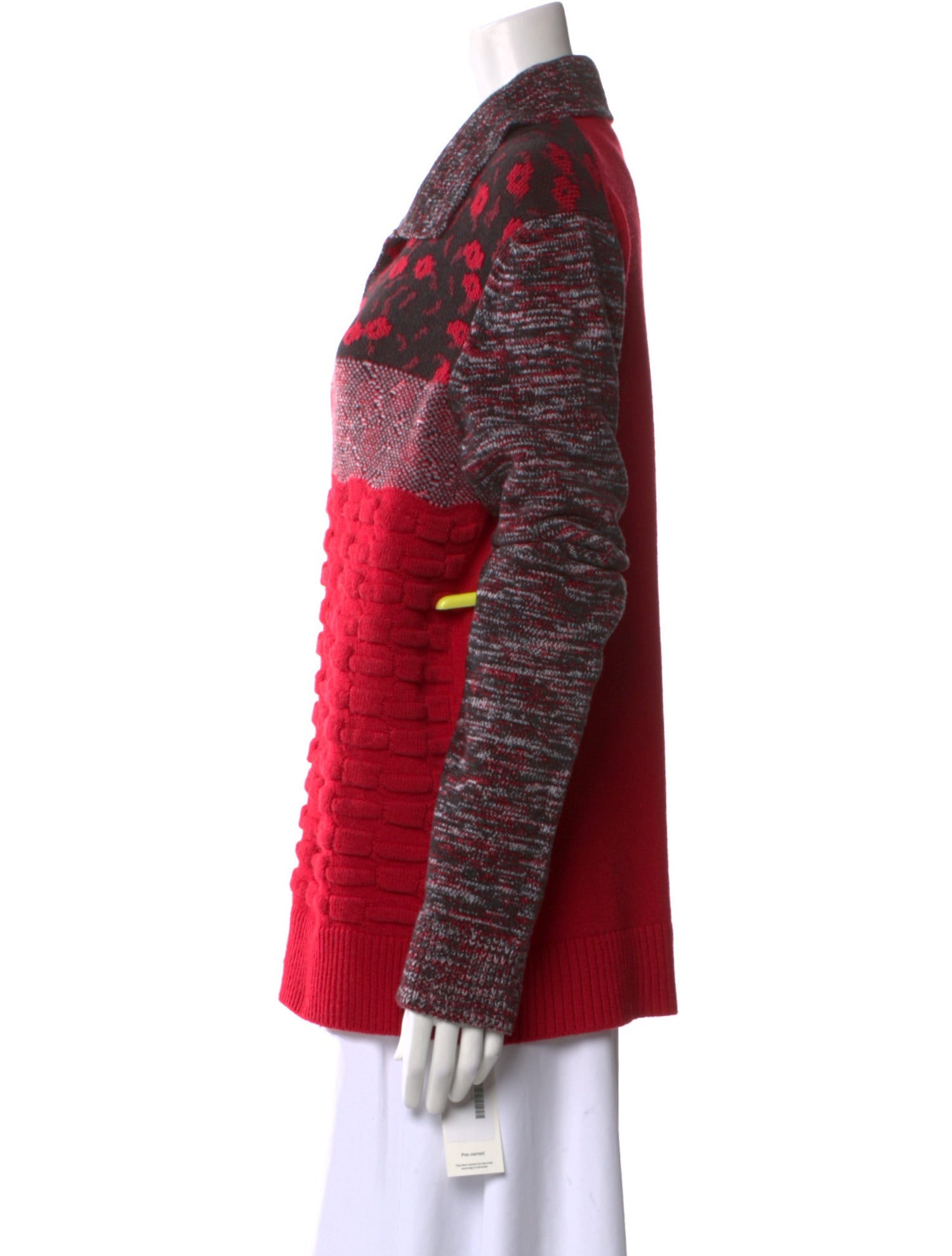 J.W. Anderson Striped Cowl Neck Sweater