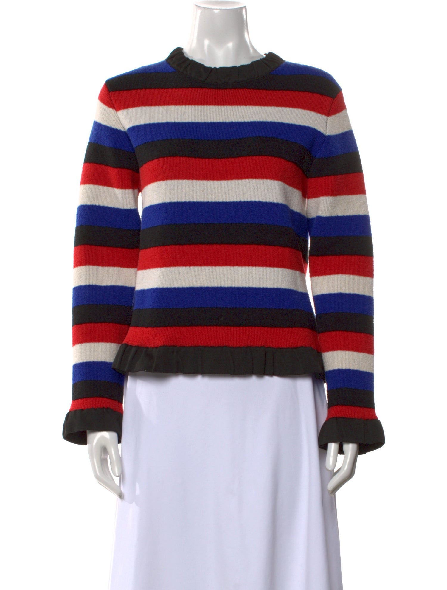 J.W. Anderson Striped Crew Neck Sweater
