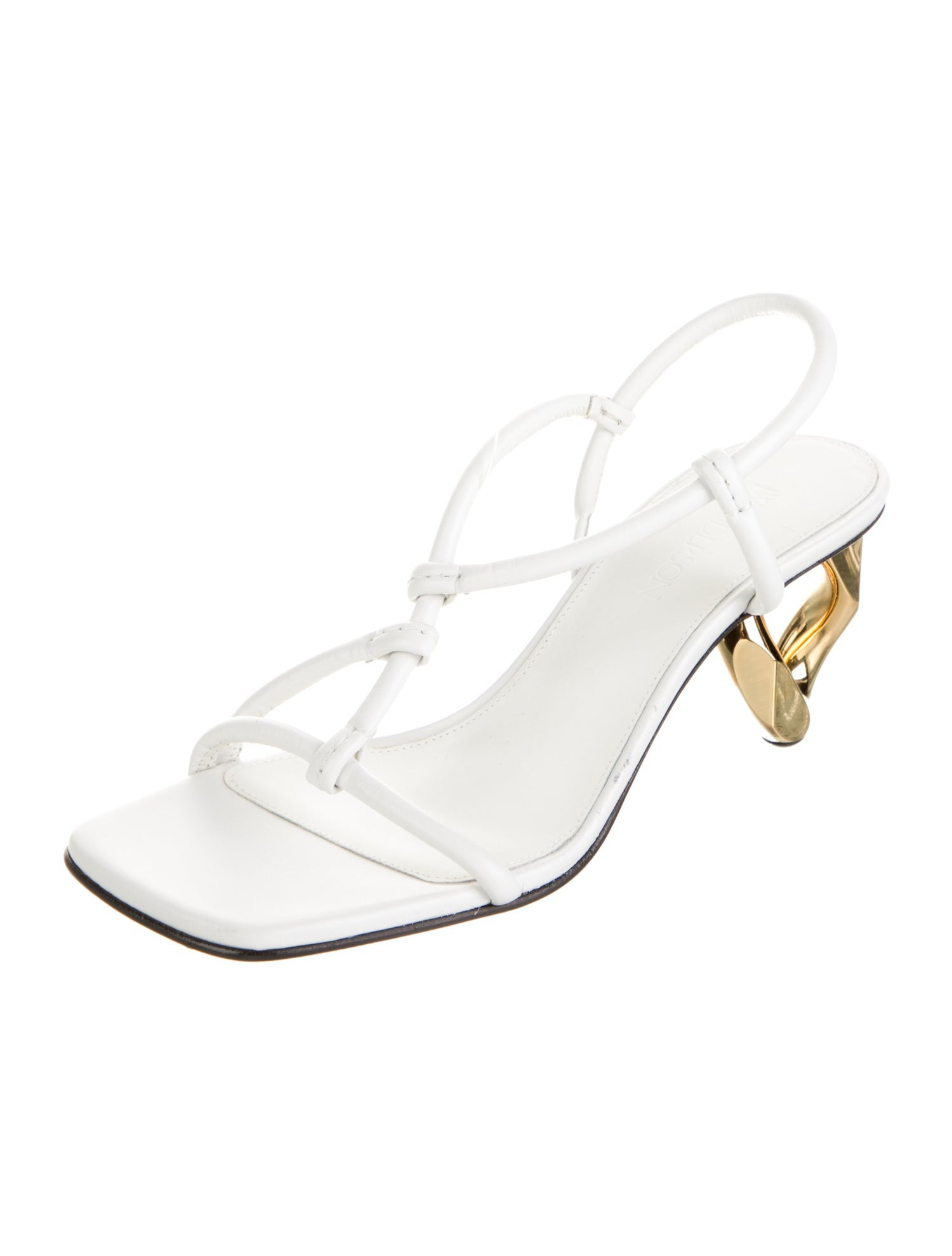 J.W. Anderson Leather Slingback Sandals