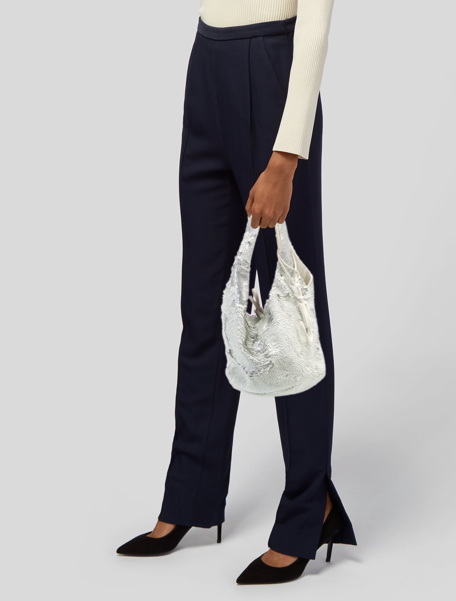 J.W. Anderson Sequins Top Handle Bag